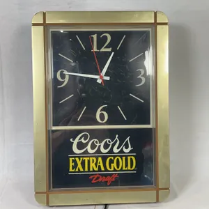 Coors Extra Gold Lighted Clock