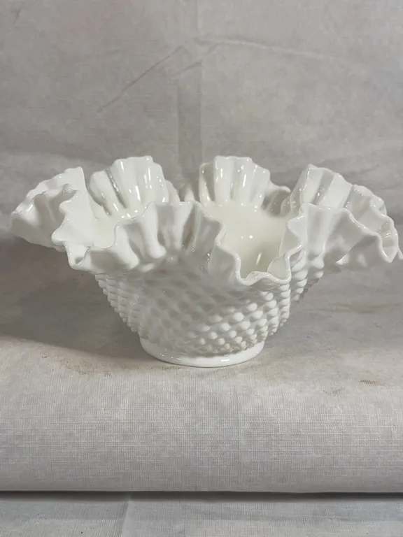 Fenton Milk Glass Bowl
