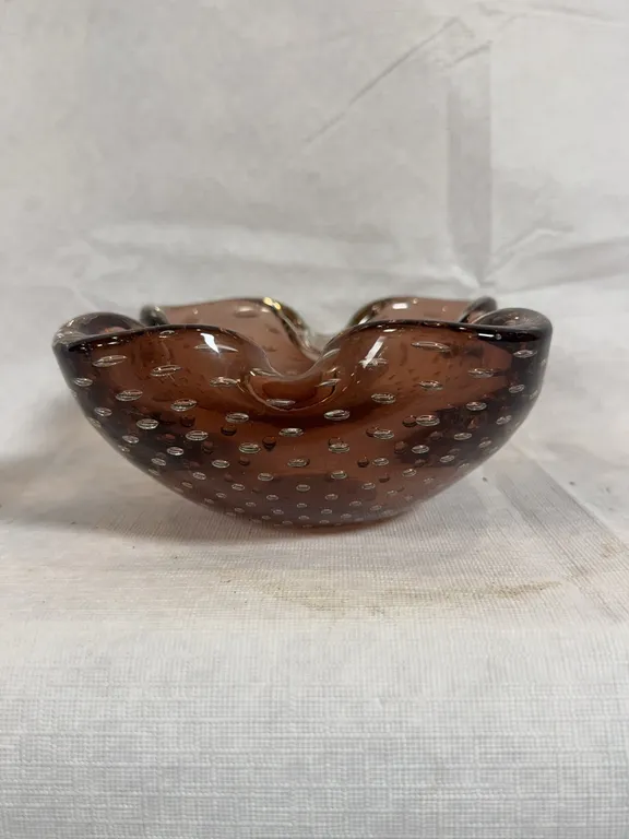 Art Glass Ashtray
