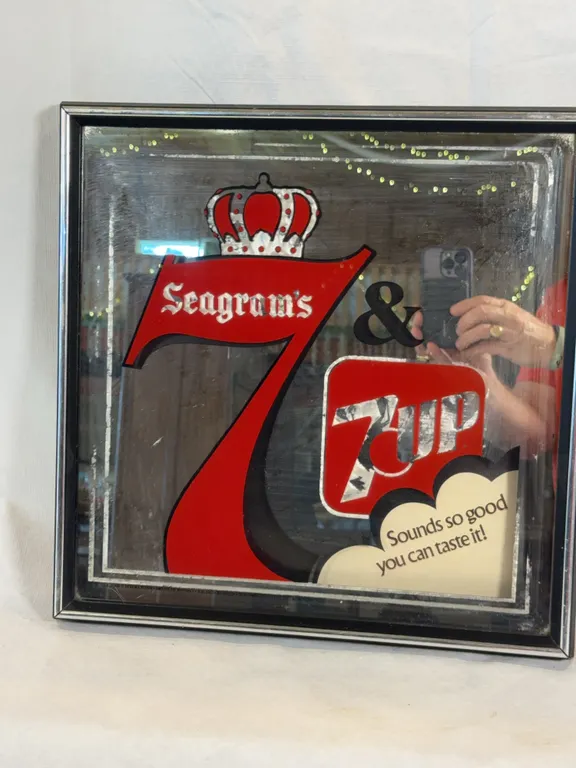 VTG Seagram’s Advertising Mirror