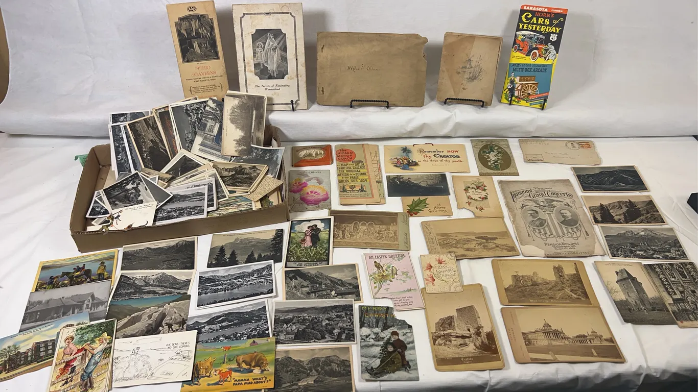 VTG Postcards & Ephemera