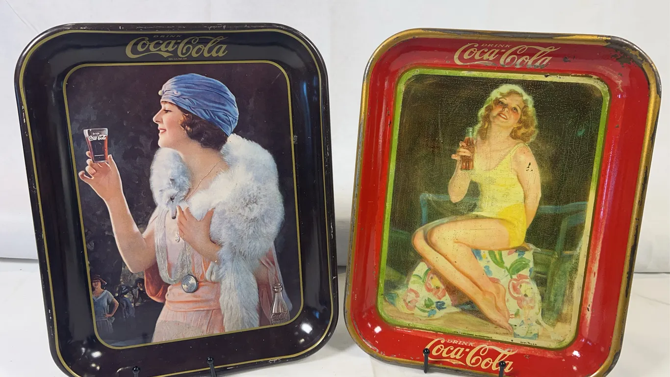 VTG Coca-Cola Trays