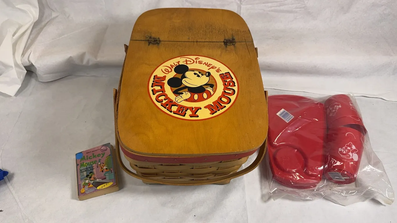 Mickey Mouse Picnic Basket & More