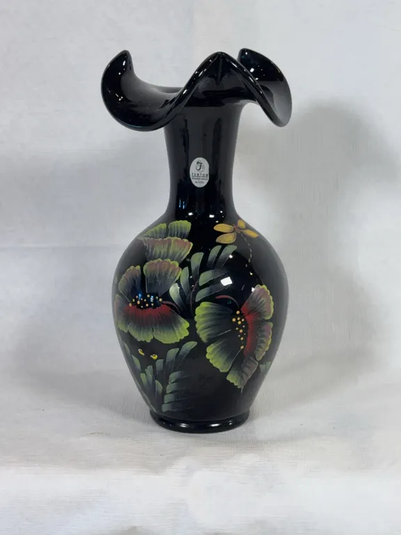 Fenton Ebony Vase