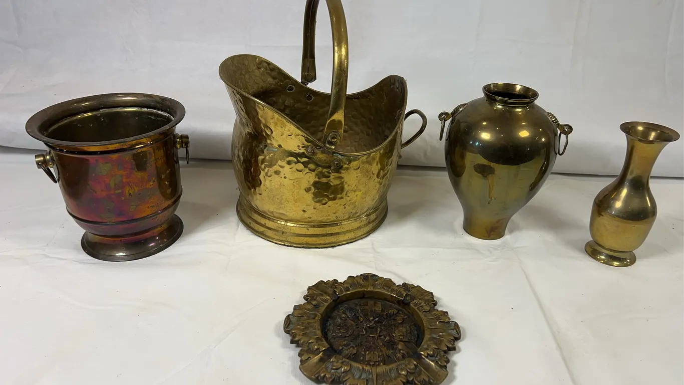 Brass/Metal Decor Lot