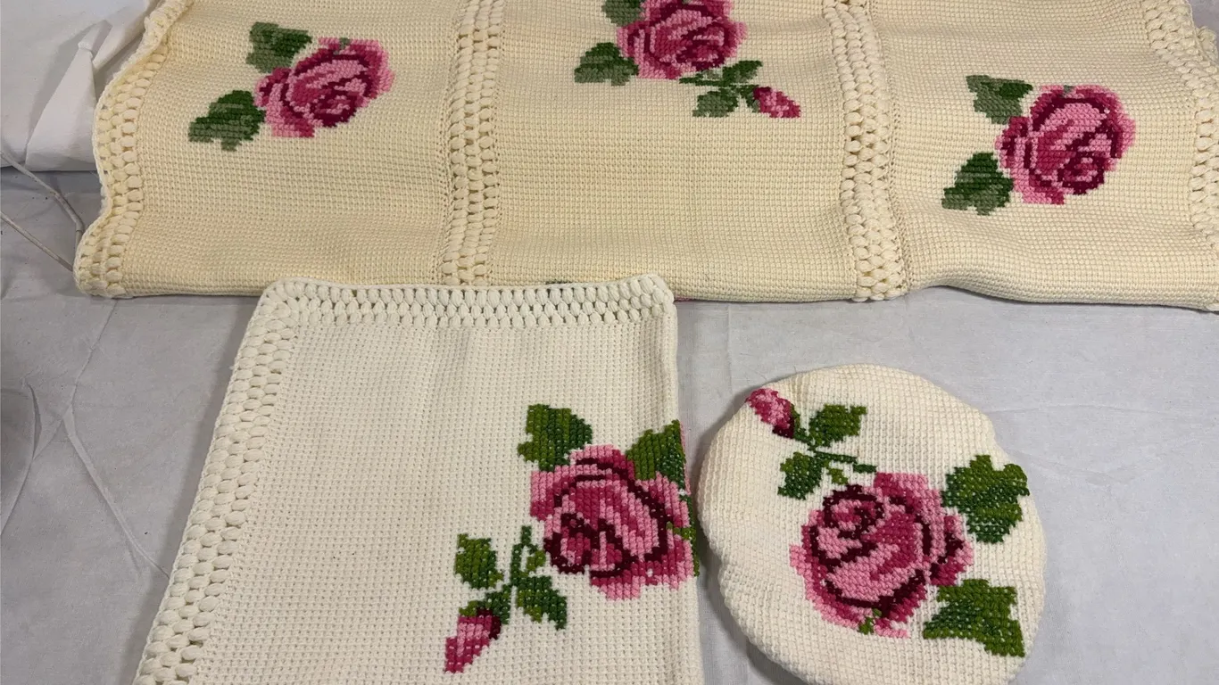 Floral Afghan & More