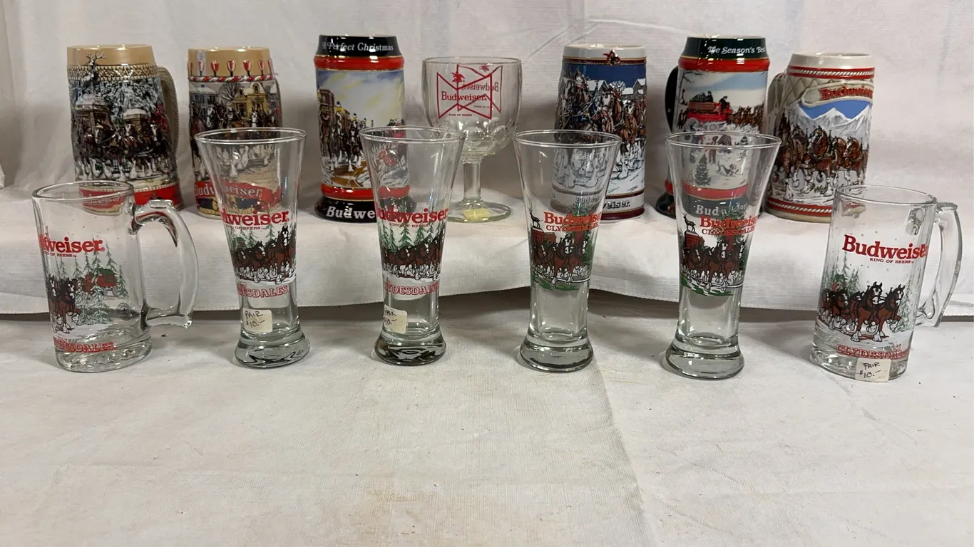 Budweiser Steins