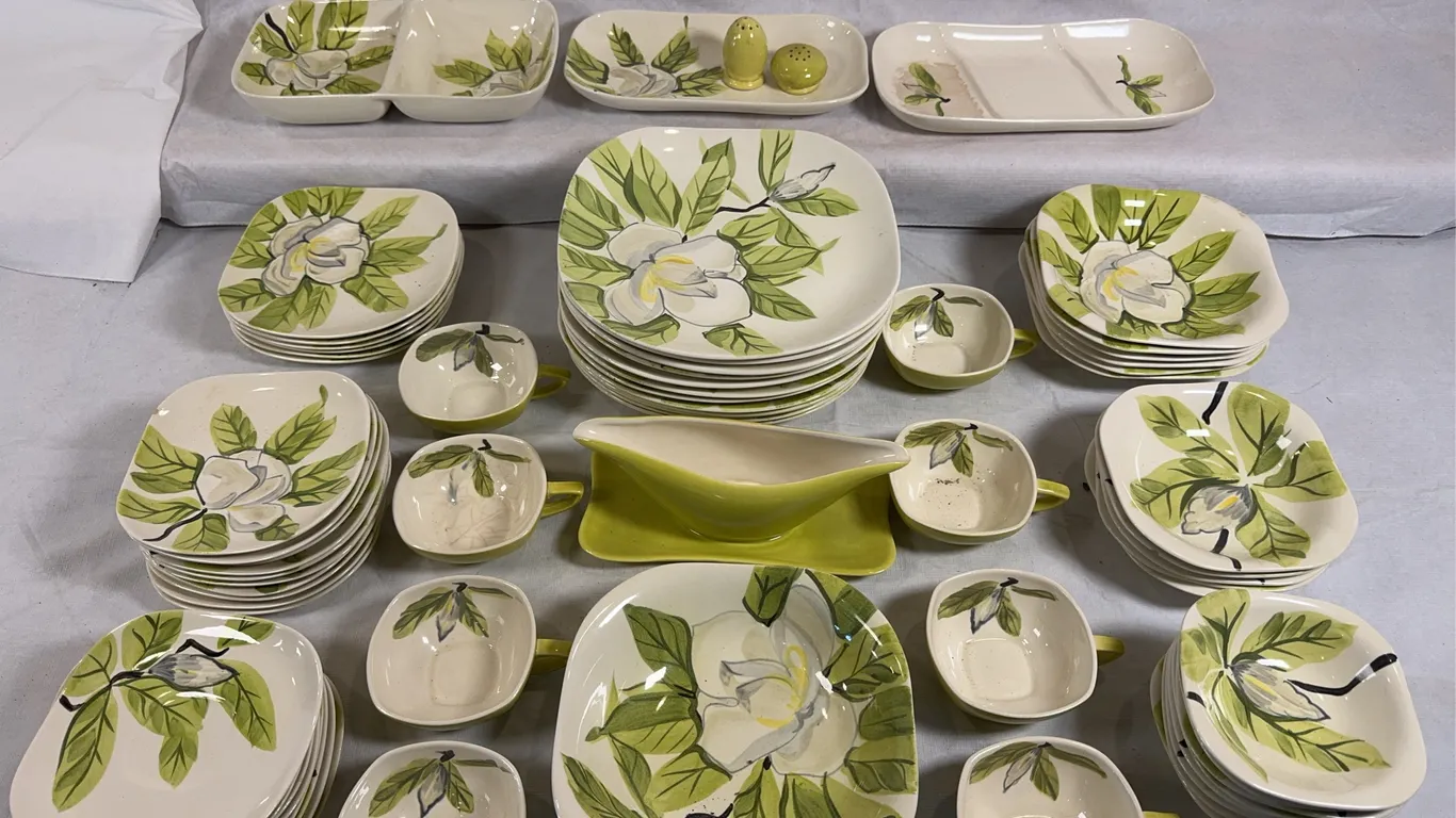 Red Wing Hand Painted Dinnerware
