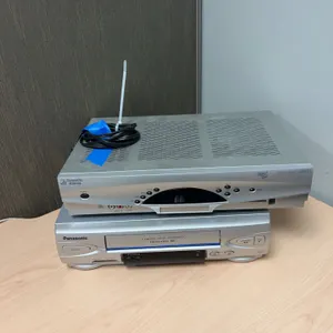 Scientific Atlanta Explorer 8300HD Cable Box and Panasonic PV-V4523S VCR