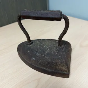 Cast Iron Flat Iron with JAPAN Mark on Handle
