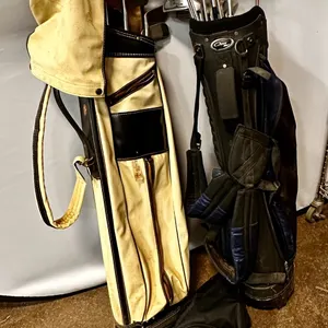 Vintage Men's & Women's Golf Bags & Clubs