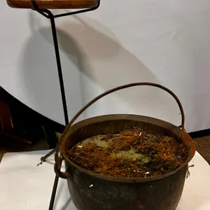 Vintage Martini Stand, Mini Cauldron, Tool Chest Plus