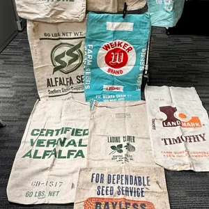 Vintage Feed/Seed Cloth Sacks