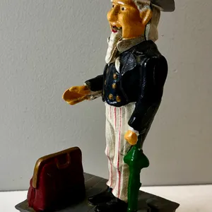 Cast Iron Mechanical "Uncle Sam" Bank