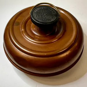 Vintage British Copper Bed Warmer