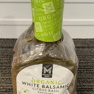 *NEW*  Member's Mark Organic White Balsamic Citrus Basil Dressing, 24 OZ Each - Best By: 4/27/2027