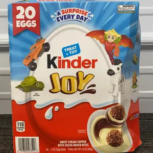 *NEW* Kinder Joy Treat + Toy Eggs, 20 Ct - Best by: 2/2027