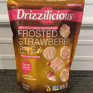*NEW* Drizzilicious Frosted Strawberry Mini Rice Cakes - Best By 11/2026