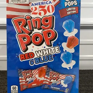 *NEW*  Ring Pop America 250 Limited Edition Variety Pack - Best By: 2/2028