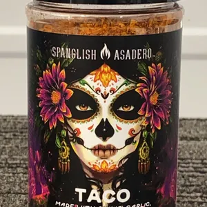 *NEW* Spanglish Asadero Taco Seasoning, 7 OZ - Best By:  10/9/28