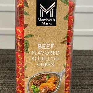 *NEW* Member's Mark Beef Flavored Bouillon Cubes - Best By: Not Visible