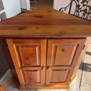 Wooden Corner Cabinet
