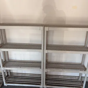 Plastic Shelving Unit Set