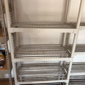 Plastic 5-Tier Storage Shelves