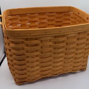 Longaberger Slant Back Newspaper Basket