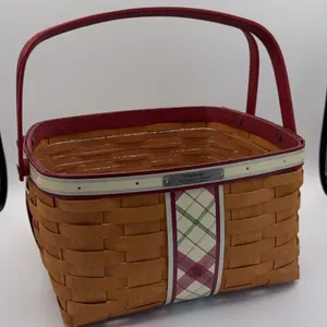 Longaberger 2013 Christmas Collection Plaid Tidings