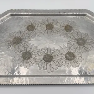 Continental Mark Silverlook #755 Aluminum Tray Hand Wrought