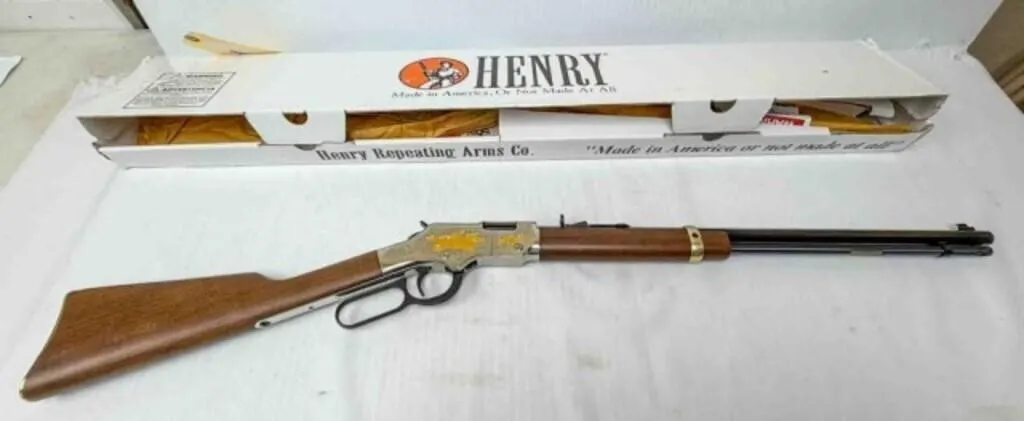 Henry Golden Boy Bicentennial 22 Magnum Rifle