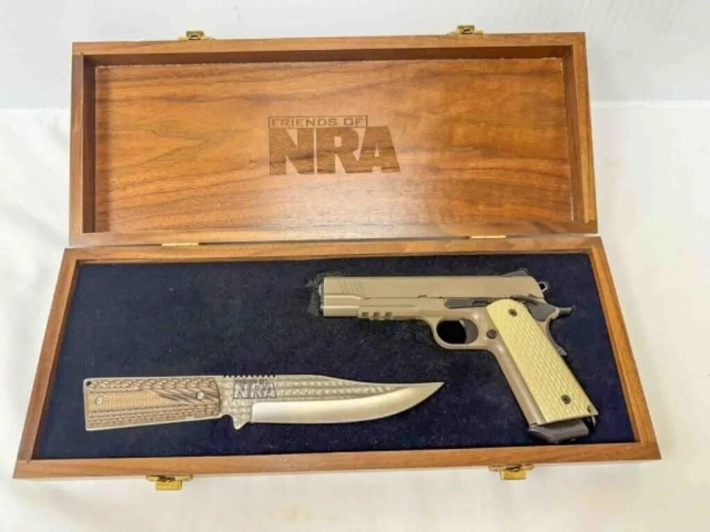 Kimber Dessert Warrior (NRA) 45ACP Pistol