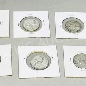 Canada-6 vintage quarters 1947-54