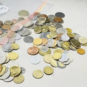 bag- assorted world coins