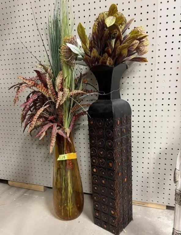 18" & 28" Vases