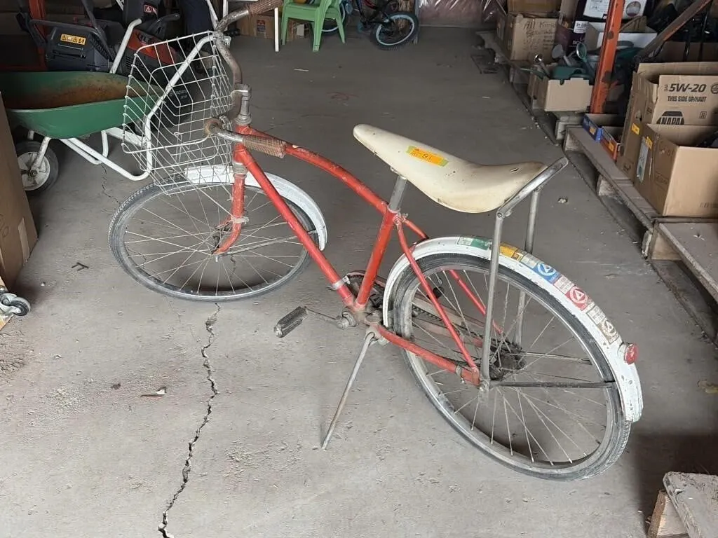 Vintage Adult Bicycle with Basket