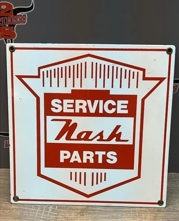 Reproduction Single Sided Porcelain Nash PARTS