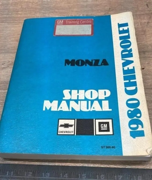 Chevrolet Monza Shop Manual
