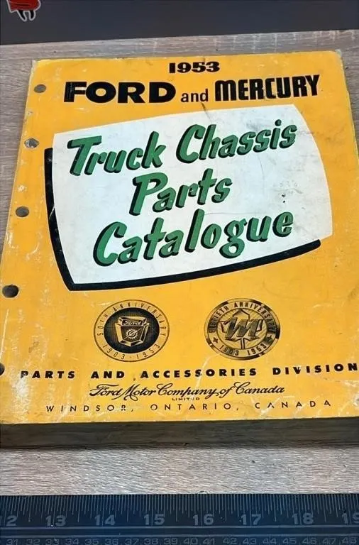 1953 Ford and Mercury Truck Chassis parts