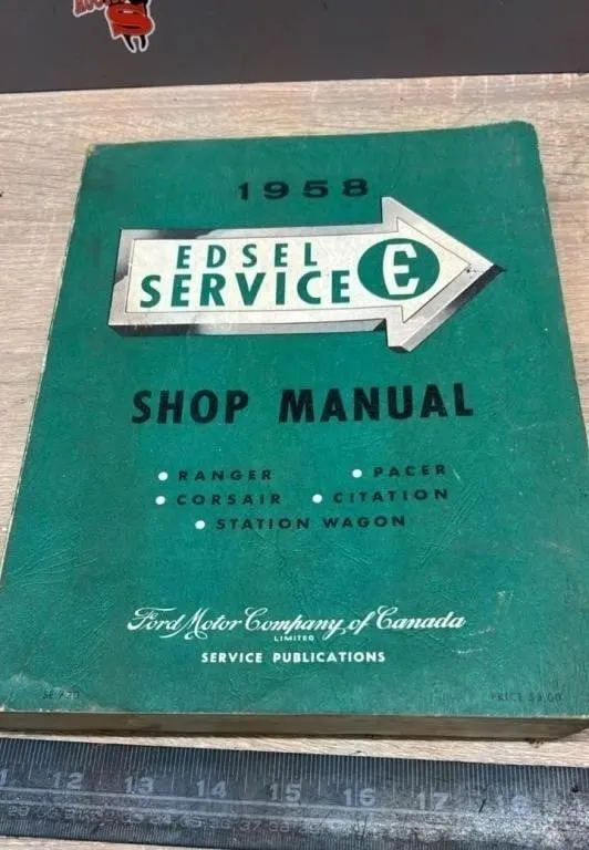 1958 Edsel Service Manual