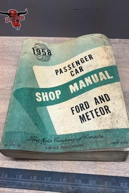 1958 Ford and Meteor Passenger Car Shop Manual