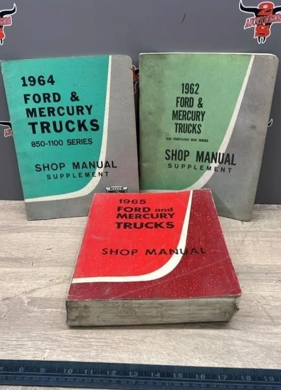 1960's Ford and Mercury Trucks Service Manual