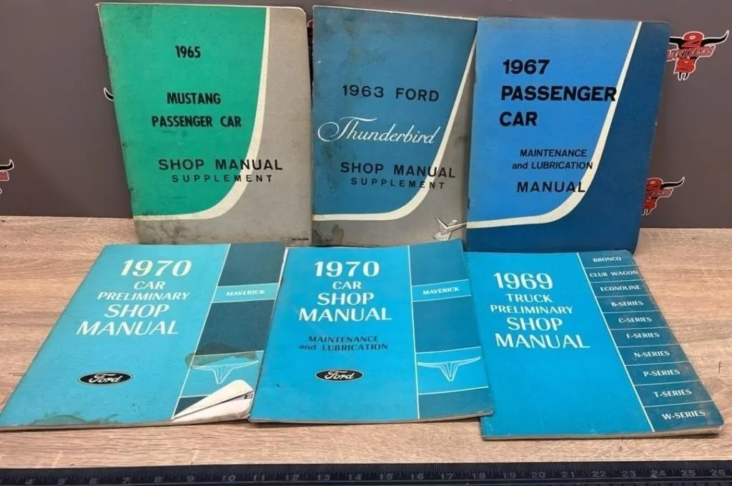 1960's Ford Shop Manual