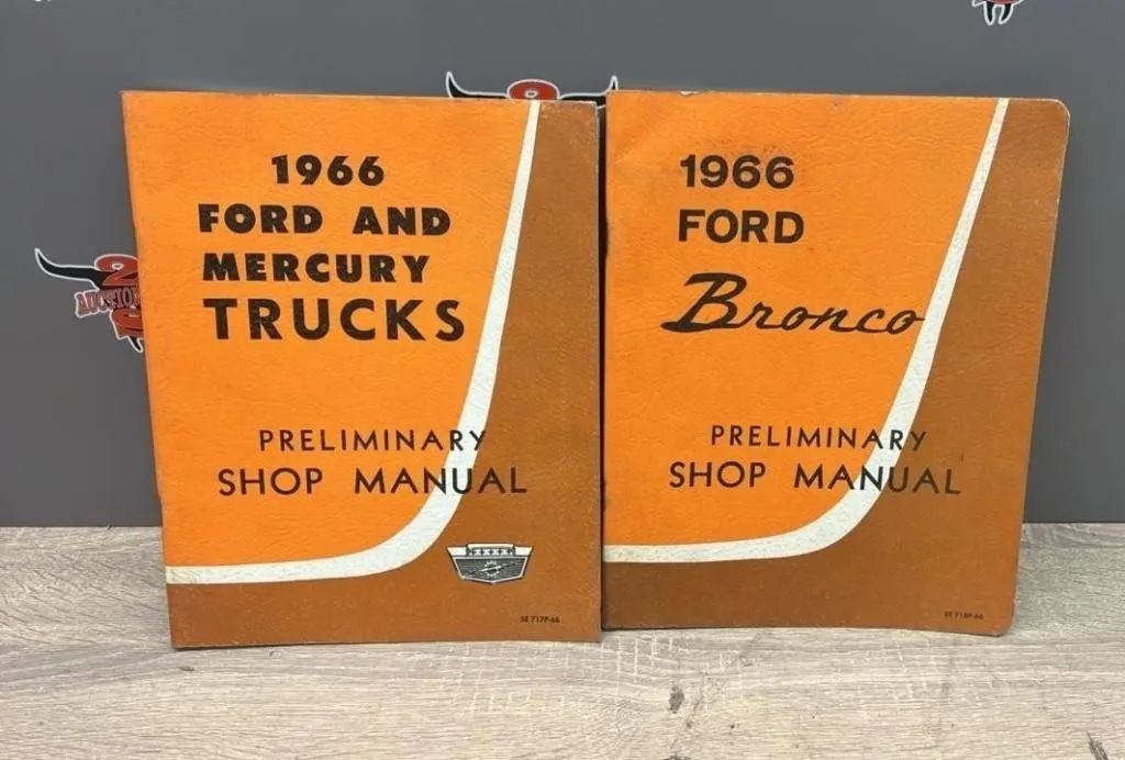 1966 Ford Bronco, Ford and Mercury Trucks
