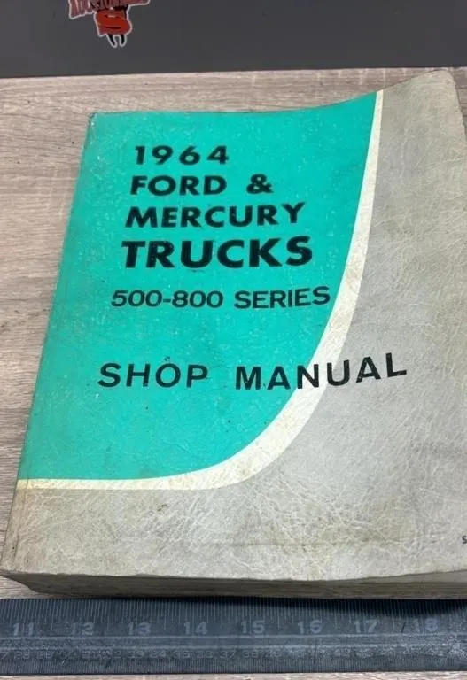 1964 Ford and Mercury Trucks 500-800 Series Shop