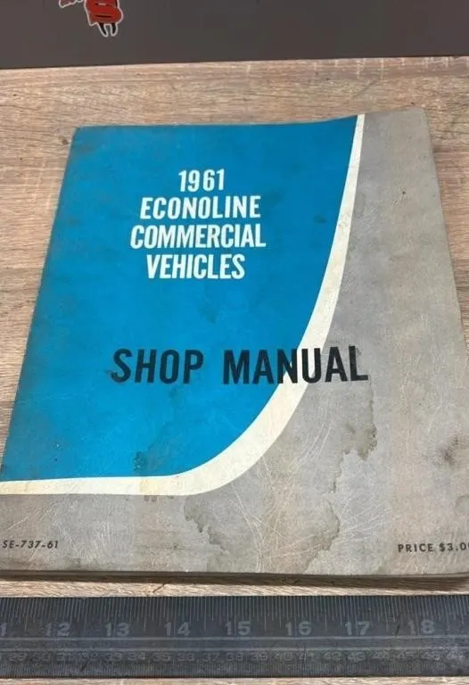1961 Econoline Commercial Vehicles Shop Manual
