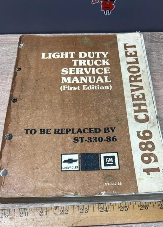 1986 Chevrolet Truck Service Manual