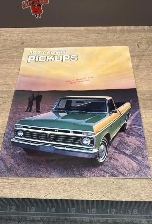 1973 Ford Pick Ups Advertising Brochure, 15 pages