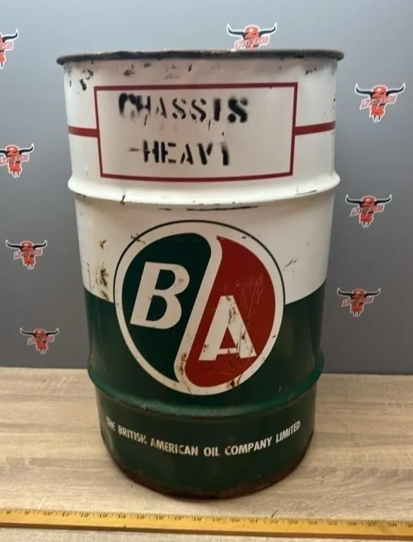 British American Oil Company Chassis Heavy Grease